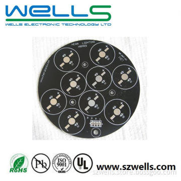 Black Aluminum Board for LED Spotlight